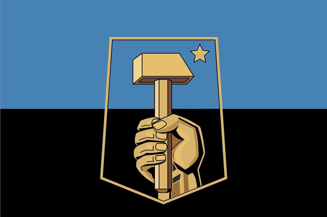 Прапор Донецька, 150х90 см, фото 1