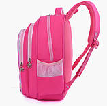 Рюкзак шкільний Єдиноріг 1-4 клас для дівчинки рожевий, фото 4