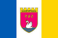 Флаг Белогородки, 120х80 см