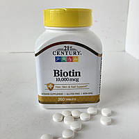 21 century Biotin Біотин 10000, 360 таблеток