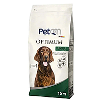 PetQM Dog Optimum Adultashus in Fresh Poultry (Петк'ю Дог Оптимум) сухий корм для собак з птицею