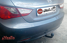 Фаркоп Hyundai Sonata YF 2010-2014 (Хендай Соната YF) без підрізу бампера, фото 5