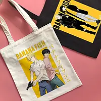 Шоппер аниме с принтом Banana Fish ( Шопер банана фиш аниме )