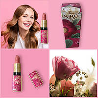 Роскошная матовая губная помада Kiko Milano Charming Escape Luxurious Matte Lipstick оттенок warm rose 04 3 гр