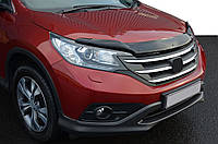 Дефлектор капота для Honda CRV 2012-2016 гг (EuroCap, Мухобойка) | Автомобильные дефлекторы