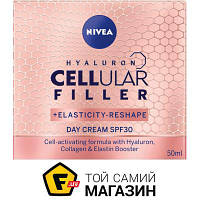 Nivea Крем для лица Nivea Hyaluron Cellular Filler SPF30 дневной 50 мл (4005900599322/4005900599438)