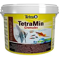 Tetra TetraMin Granules 10 л Тетра тетреМин Гранулы корм для рыбок / корм для аквариумных рыб