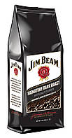 Кофе молотый Jim Beam Signature Dark Roast с вкусом бурбона, 340г