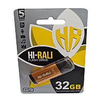 Флеш память 32Gb Hi-Rali Stark Gold