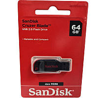 Флеш память 64Gb SanDisk Cruzer Blade USB2.0