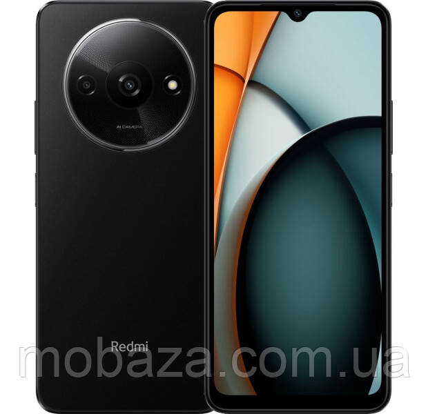 Смартфон Xiaomi Redmi A3 4/128 GB Midnight Black (з зарядним пристроєм)
