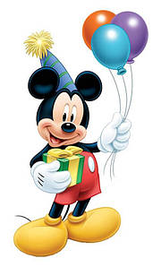 Термонаклейка Міккі Маус з кульками 03