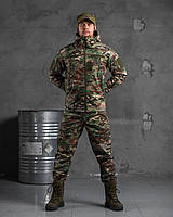 Тактический костюм мультикам для военных 3 в 1 (флиска, костюм, кепка) , Военный костюм 5 в 1 мультикам