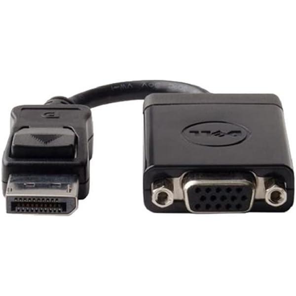 Перехідник-конвертер DisplayPort (M) - VGA (F), DELL (5KMR3) оригінал чорний