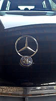 Эмблема прицел (с надписью) для Mercedes C-class W203 2000-2007 гг