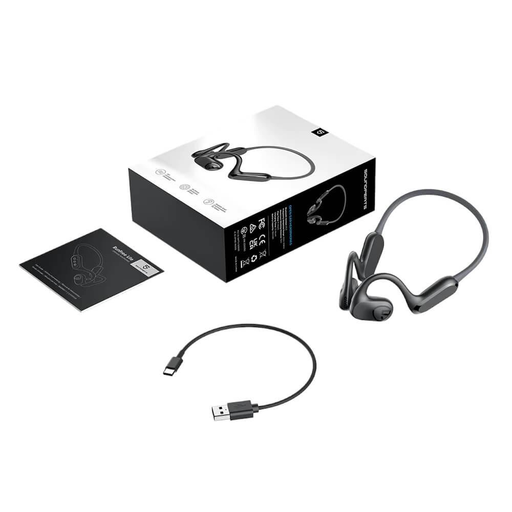 Бездротові спортивні навушники для бігу Soundpeats RunFree Lite для занять спортом з надійним захистом IPX4