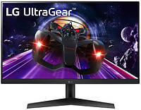 Монитор 23.8" LG 24GN60R-B, Black, WLED, IPS, 1920x1080, 1 мс, 144Hz, 300 кд/м, 1000:1, 178°/178°, DP/HDMI,