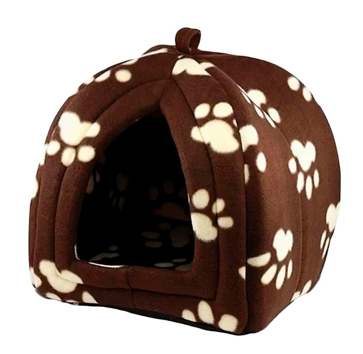М'який будиночок будка  для  тварин  Pet Hut Коричневий, фото 1