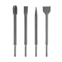 Набір зубил для перфоратора 4 шт. SDS-Plus INTERTOOL SD-0410