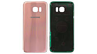 Задняя панель корпуса (крышка аккумулятора) для Samsung S7, G930 Pink
