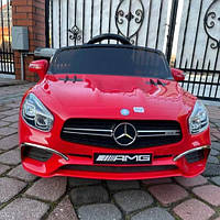 Детский электромобиль Mercedes-Benz SL65 (краска, красный цвет)