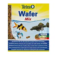 Сухий корм для акваріумних риб Tetra в пластинках «Wafer Mix» 15 г (для донних риб) тетра