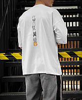 Мужская удобная футболка с принтом белая дышащая футболка принтованые мужские футболки