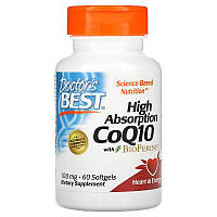 Коэнзим Q10, Doctor's Best, 100 мг, 60 капсул (DRB-00088)