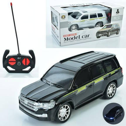 KM7712M Джип на керуванні, 24,5 см, 1:16, світло, гумові колеса, 2 кольори, на батарейці, у коробці, фото 1