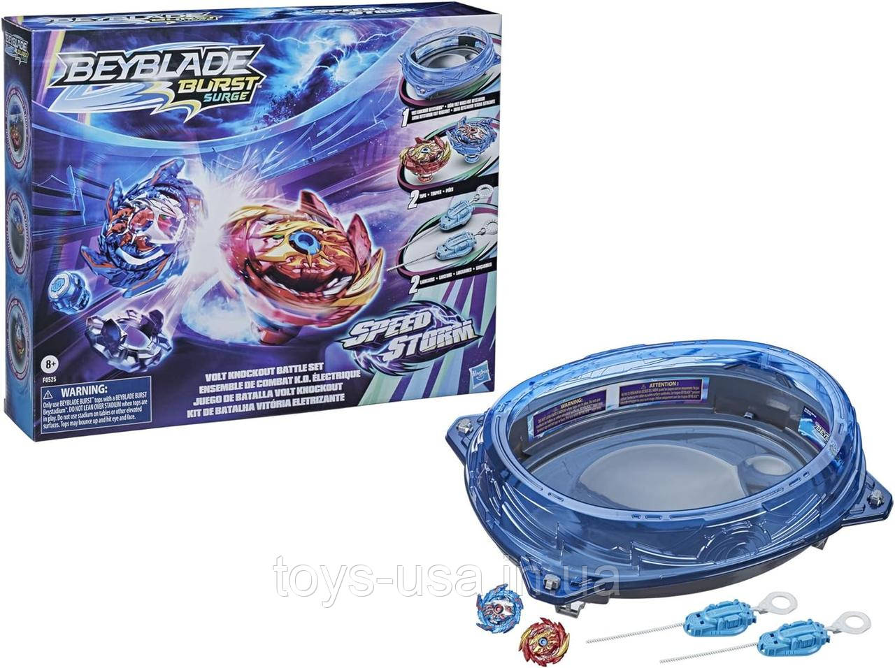 Арена Бейблейд Beyblade Burst Surge Speedstorm Volt Knockout Battle, фото 1