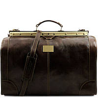 Madrid Кожаная сумка саквояж - Большой размер Tuscany TL1022 (Темно-коричневый) Im_17426
