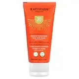 ATTITUDE, Минеральное солнцезащитное средство для лица и тела, SPF 30, без запаха, 75 г (2,6 унции) Киев