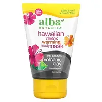 Alba Botanica, Hawaiian Detox согревающая грязевая маска, 113 г (4 унции) в Украине