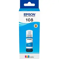 Чернила для принтера Epson 108 EcoTank L8050/L18050 Cyan