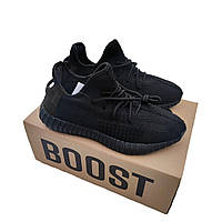 Чоловічі кросівки Adidas YEEZY BOOST 350 V2 black чорні Im_1299