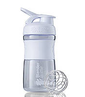 Шейкер спортивный (бутылка) BlenderBottle SportMixer Flip 20oz/590ml White D_780