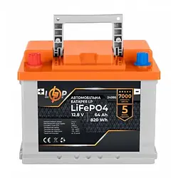 Автомобільний акумулятор LogicPower LiFePO4 L + 12V  -  64 Ah (24095)