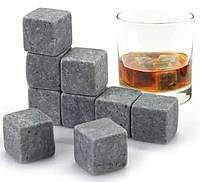 Новинка! Камни охлаждающие для виски Whisky Stones, 9шт