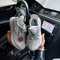 Жіночі кросівки Adidas YEEZY BOOST 350 V2 сірі Im_1030