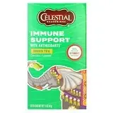 Celestial Seasonings, зеленый чай, поддержка иммунитета с антиоксидантами, 20 чайных пакетиков, 41 г (1,4 Киев