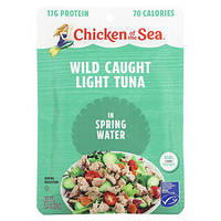 Chicken of the Sea, Wild Caught Light Tuna in Spring Water, 2.5 oz (70 g) в Украине