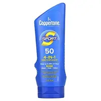 Coppertone, Sport, солнцезащитный лосьон, эффективность 4-в-1, SPF 50, 207 мл (7 жидк. Унций) Киев