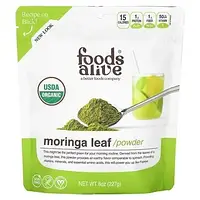 Foods Alive, Superfood, порошок моринги, 227 г (8 унцій) в Україні