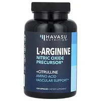 Havasu Nutrition, L-аргинин + цитруллин, 120 капсул в Украине