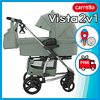 Детская универсальная коляска Carrello Vista 2в1 CRL-6501/1 (чехол на ножки, москитная сетка, сумка) D_290