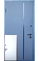 Двері з МДФ вхідні металеві оцинковані метал НЕМО