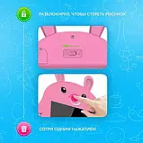 Дитячий стіл для малювання з підсвічуванням та проекцією малюнків Жовтий SV227, фото 5