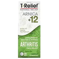 MediNatura, T-Relief, Арника +12, обезболивающее при артрите, 100 таблеток в Украине