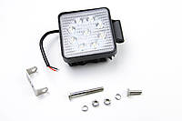 Фара дополнительная WORK LED LAMP 12/24V 9XLED EPISTAR 3W 1600 LM 30° квадратная (1 шт), BOSMA (6155