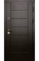Двери входные в квартиру/ металлические двери "Канзас с МДФ накладкой Венге 16 мм/ Двери в наличии/ Бронедвери